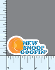 New Snoop Goofin' vinyl sticker