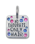 No Thoughts Only Hair 1.25" ditto tag