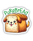 Purebread Loaf vinyl sticker