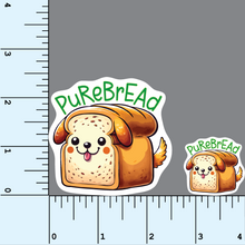Load image into Gallery viewer, Purebread Loaf vinyl sticker
