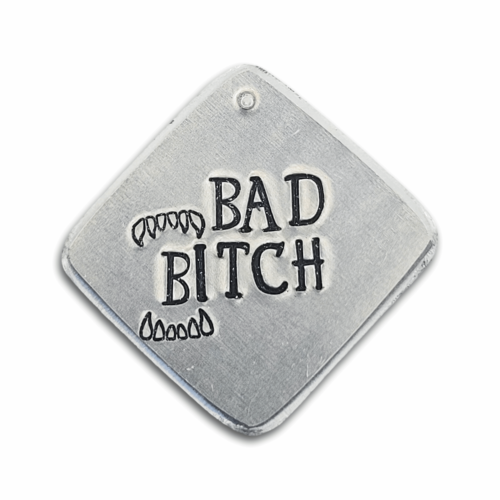 Bad Bitch 1.25" sample tag