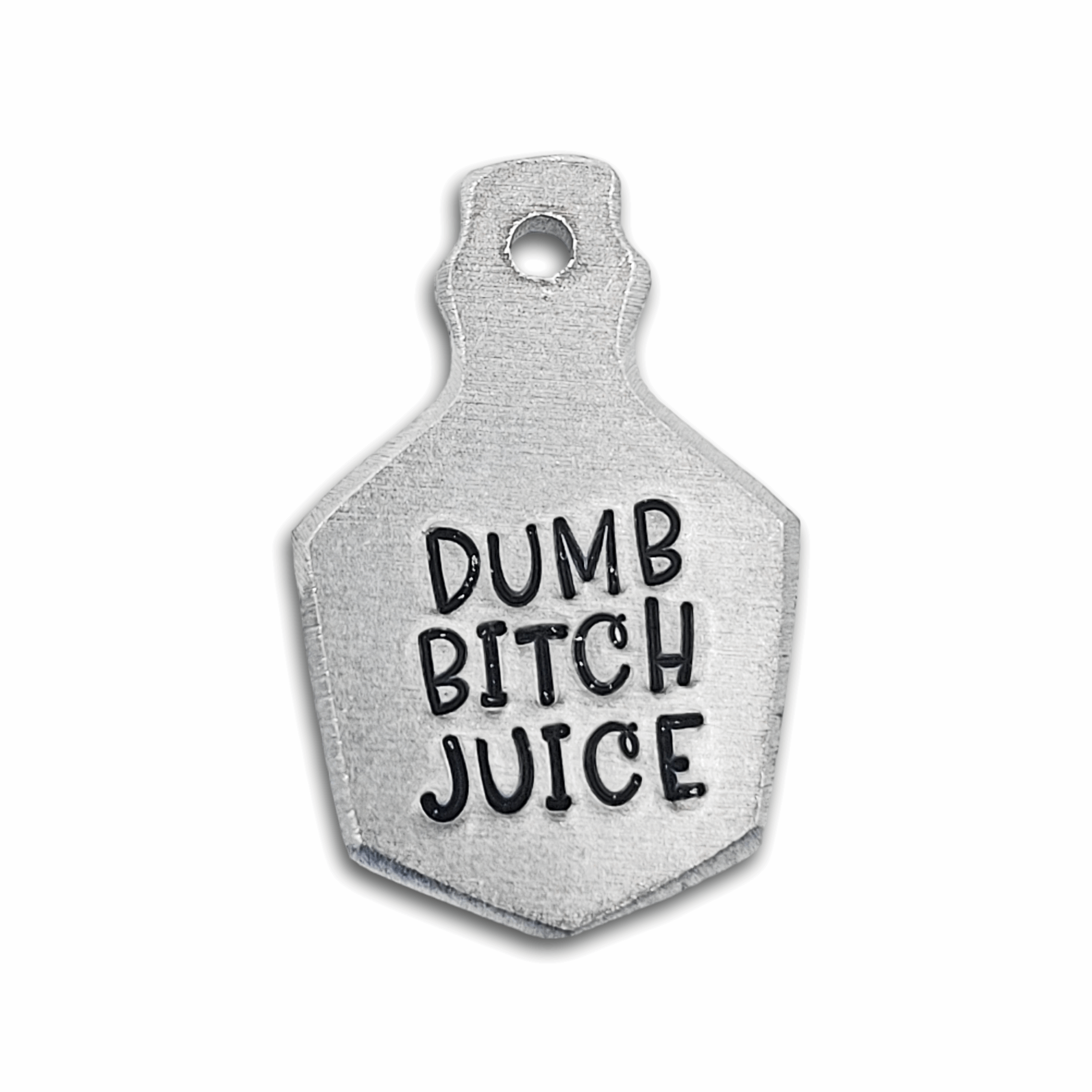 Dumb Bitch Juice bottle tag