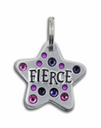 FIERCE star shaped 1.5" ditto tag **LIMITED**