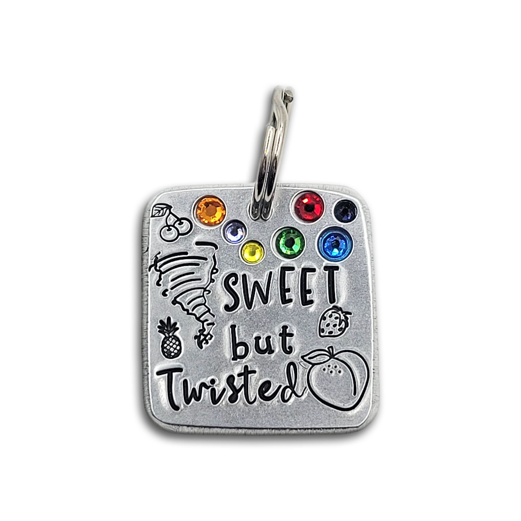 Sweet but twisted  1.25" ditto tag - Trash Panda's Closet