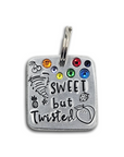 Sweet but twisted  1.25" ditto tag - Trash Panda's Closet