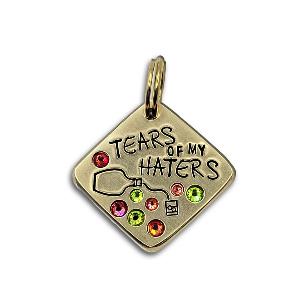 Tears Of My Haters 1.25 inch ditto tag