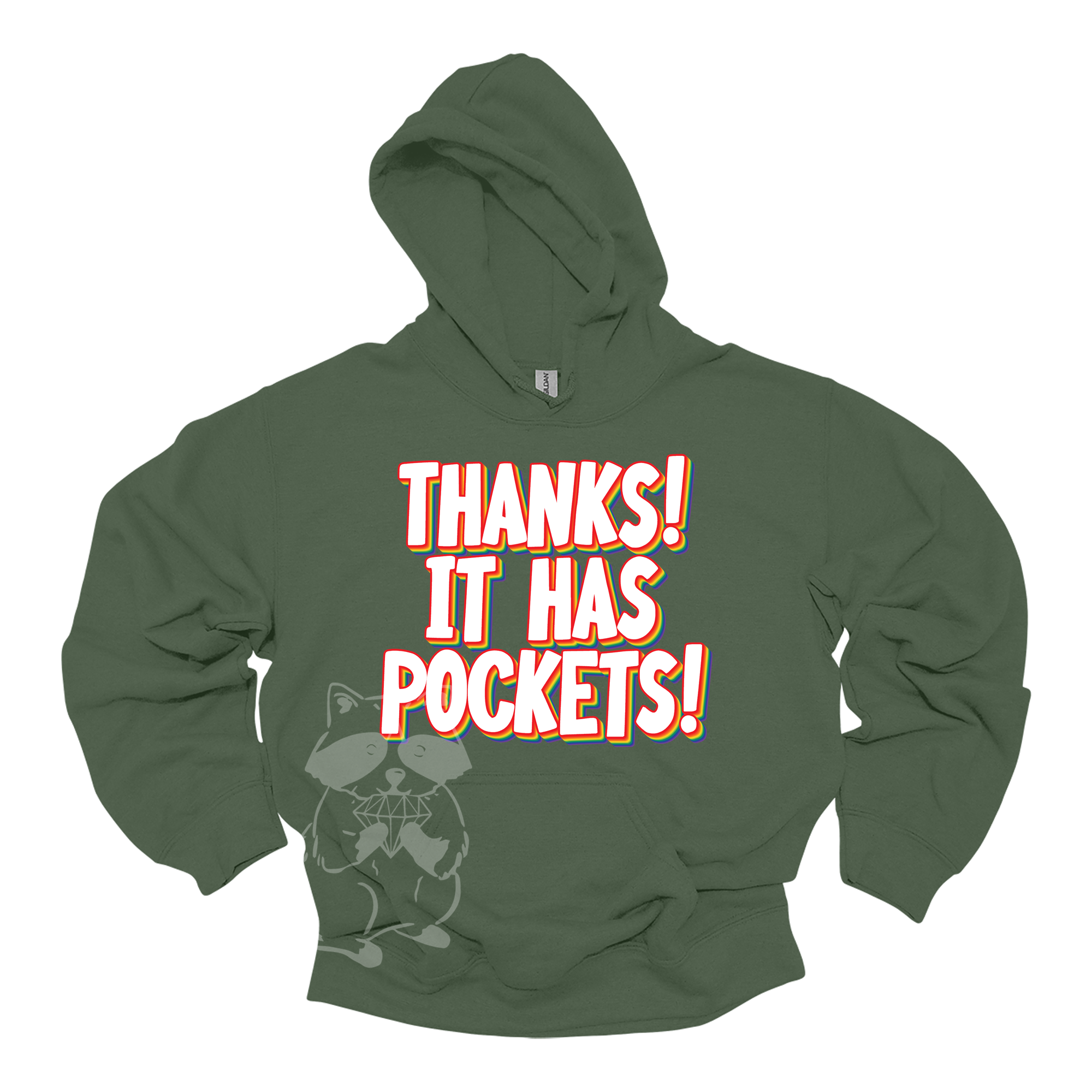 Hoodies with your choice of TPC designs