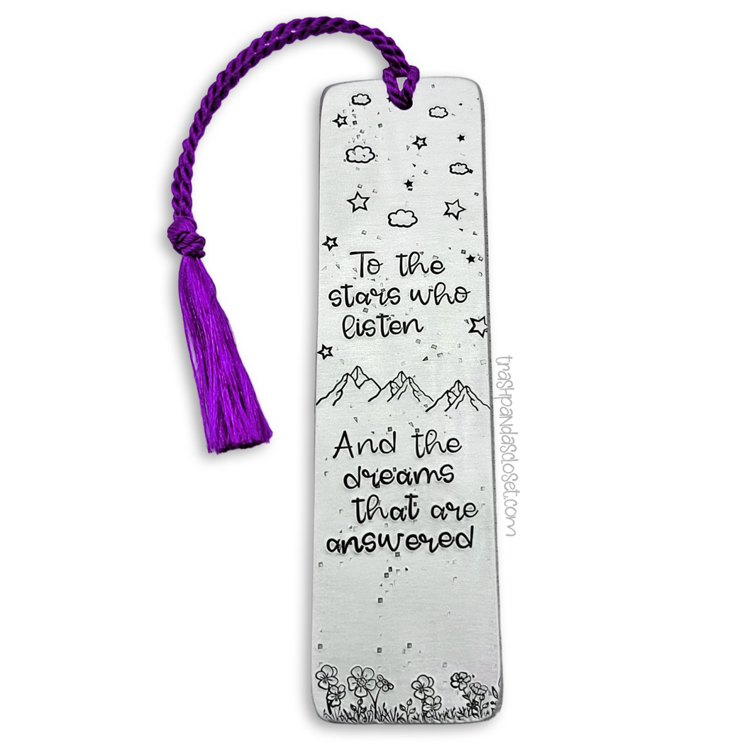 To the stars who listen- ditto bookmark