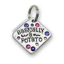 Load image into Gallery viewer, Basically A Potato 1.25&quot; ditto tag
