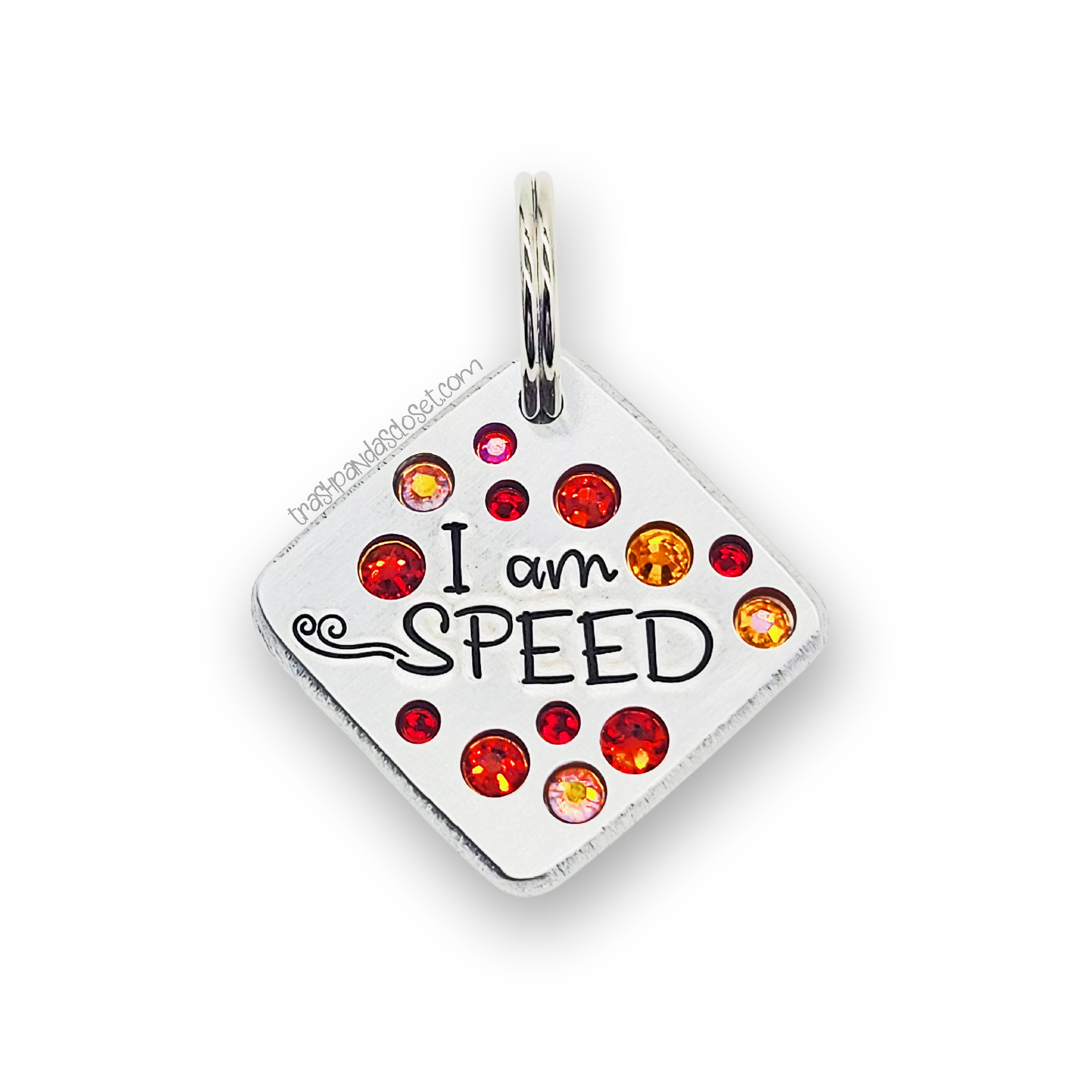 I Am Speed  1.25" ditto tag - Trash Panda's Closet