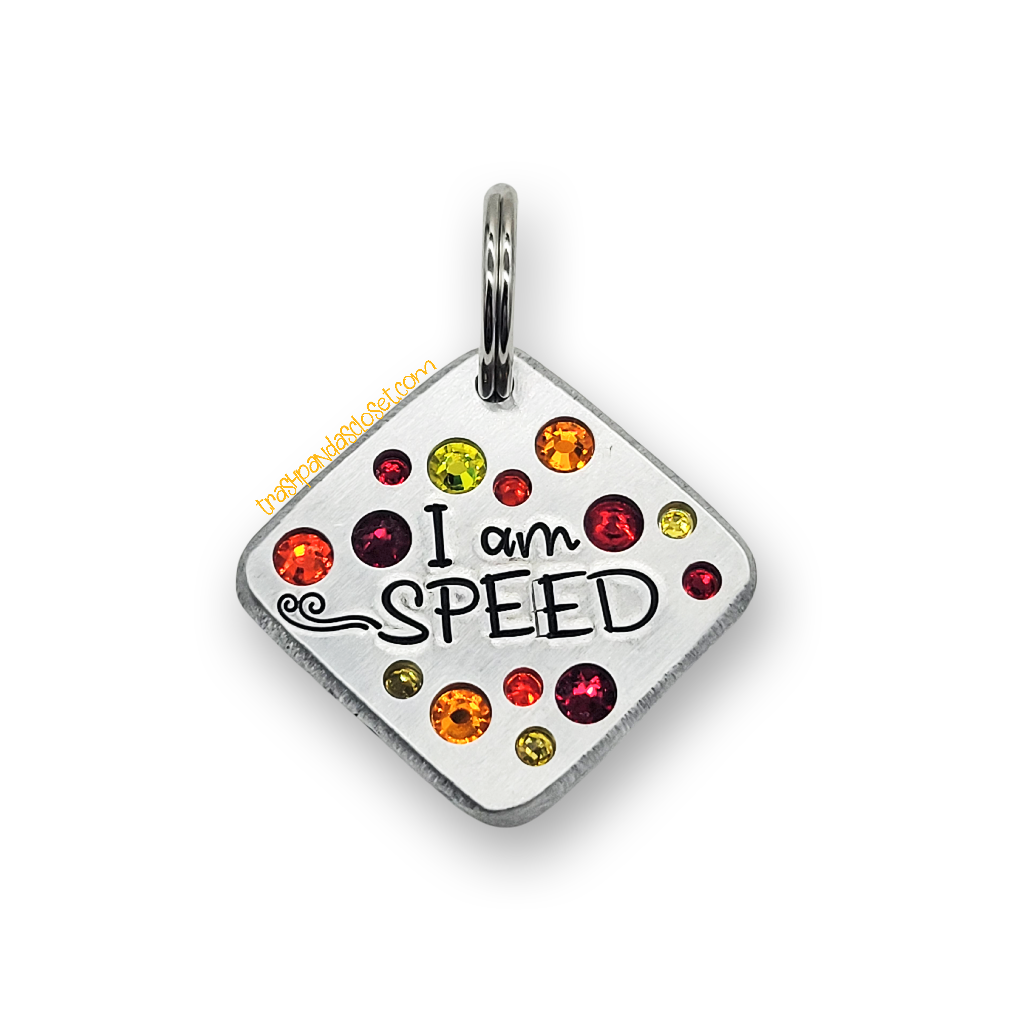 I Am Speed  1.25" ditto tag - Trash Panda's Closet