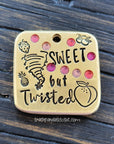 Sweet but twisted  1.25" ditto tag - Trash Panda's Closet